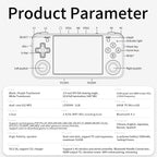 ANBERNIC RG35XX H Handheld Game Console 3.5 Inch IPS Screen Linux System