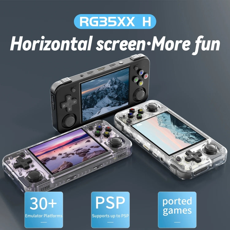 ANBERNIC RG35XX H Handheld Game Console 3.5 Inch IPS Screen Linux System