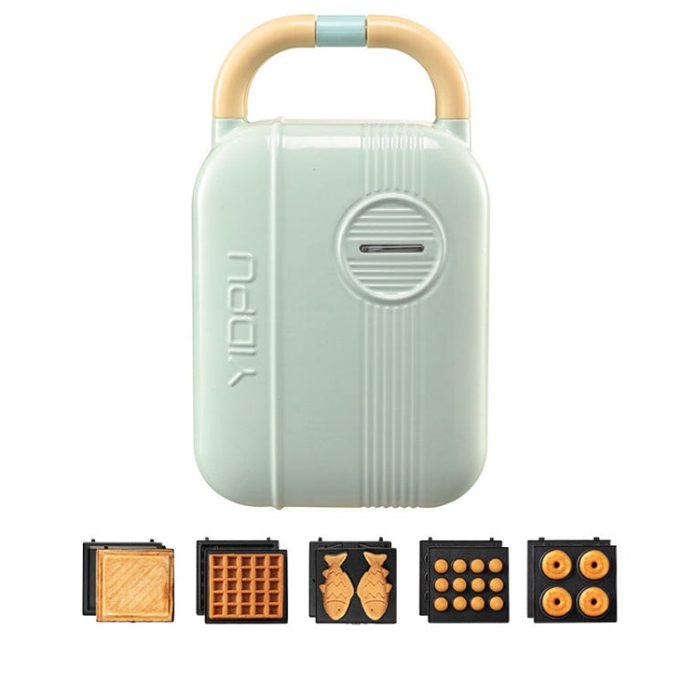 YIDPU Multifunctional Family Breakfast Maker Light Diet Sandwich Waffle Baker, CN Plug