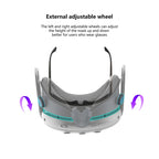 For Meta Quest 3 Air Circulation Heat Dissipation Replacement Mask With Fan Anti-Fogging VR Mask Accessories