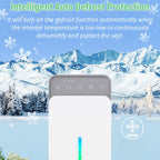 1500ml Semiconductor Dehumidifier with Automatic Defrost Function, Timer, Sleep Mode