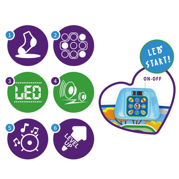 Children Music Dance Mat Electronic Music Dancing Game Pad Music Box Toys