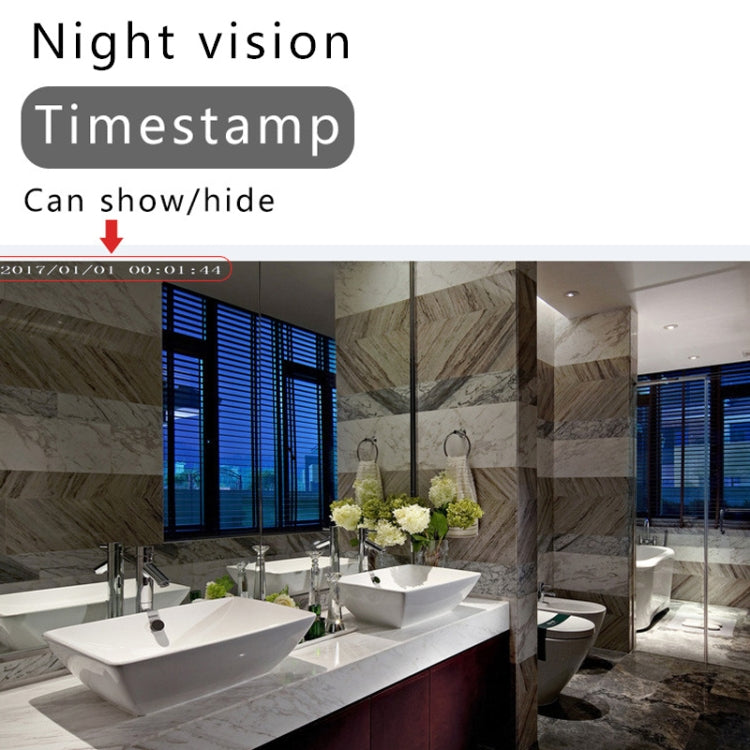 XD Camera 1080p HD Video Smart IR-CUT Infrared Night Vision Sports Camera