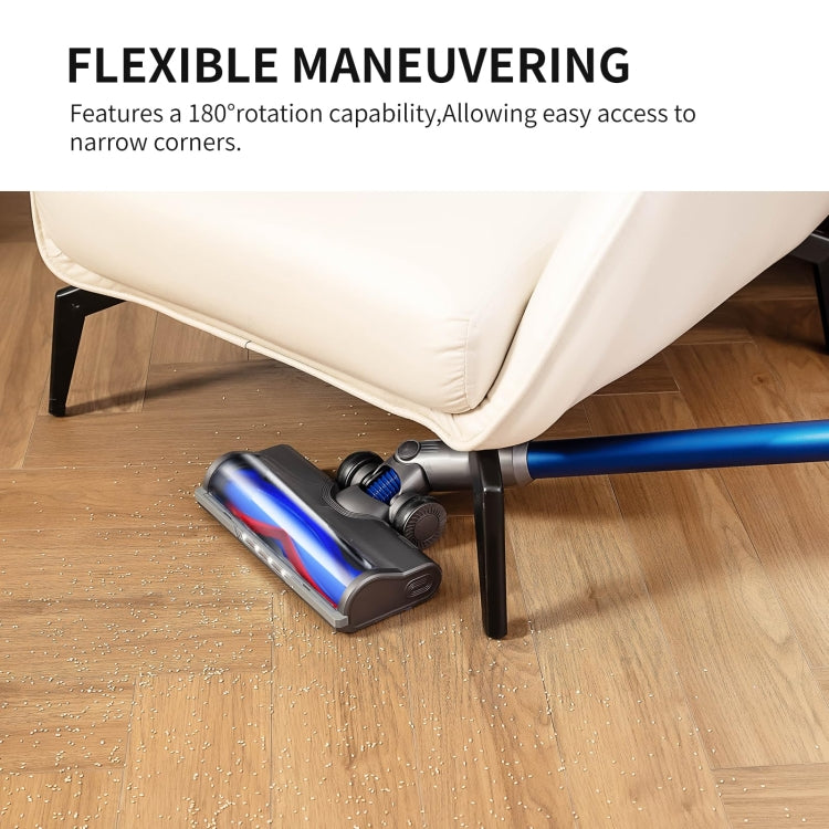 Anti-winding Direct Drive Brush Motor Head with LED Light