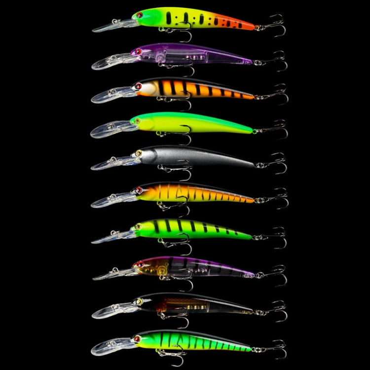 10colors /Set HENGJIA MI103 Diving Minnow Dummy Bait Biomimetic Lua Hard Lure