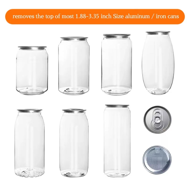 Magnetic Rotatable Can Opener Portable Beer Coke Manual Bottle Opener