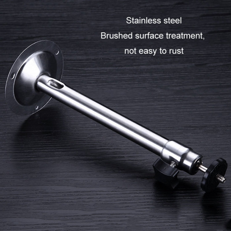 Hanging Stainless Steel Camera Bracket 360 Degree Adjustable Universal Surveillance Mounting Holder