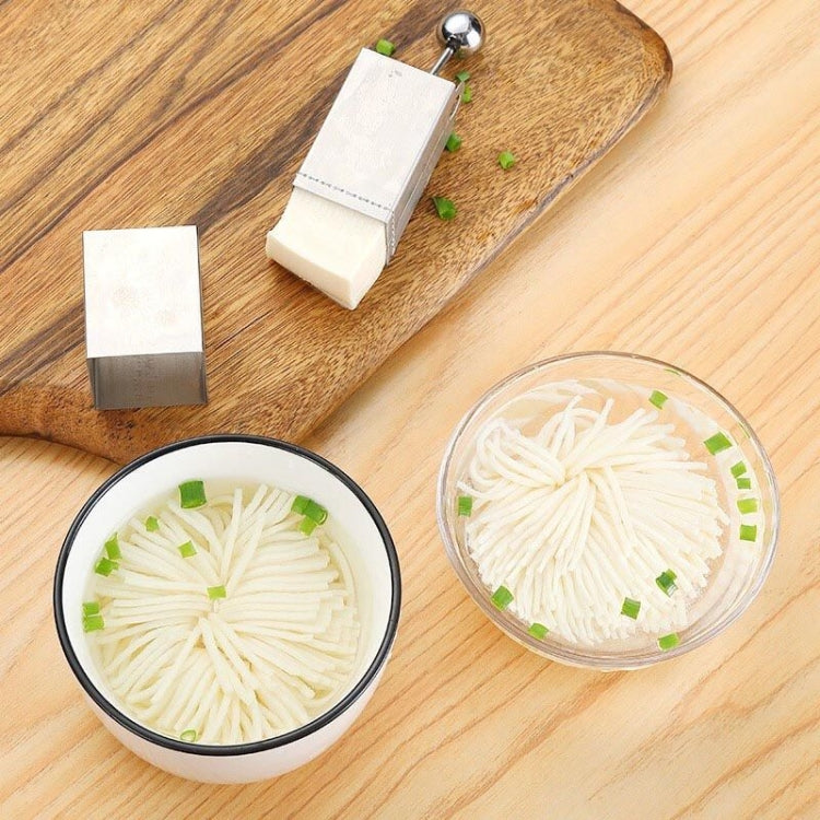 Chrysanthemum Shredded Tofu Knife Mold 304 Stainless Steel Tofu Knife Kitchen Tools