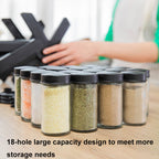 18-in-1 Rotating Ferris Wheel Kitchen Condiment Bottle Holder Set