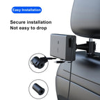 Car Cigarette Lighter Rear Seat Retractable Dual-Wire Charger