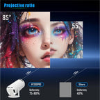 HY300 PRO Smart Projector Android 11.0 System 160 Lumen Portable Projector