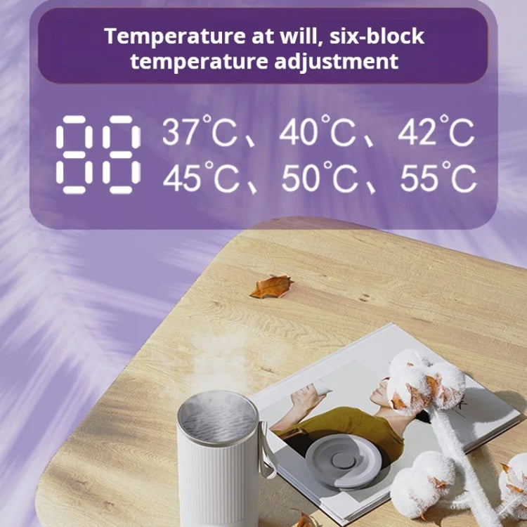 Wireless Milk Warmer Heating Mixing Cup for Coffee / Cereal / Medicine Preparation