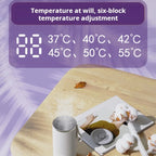 Wireless Milk Warmer Heating Mixing Cup for Coffee / Cereal / Medicine Preparation