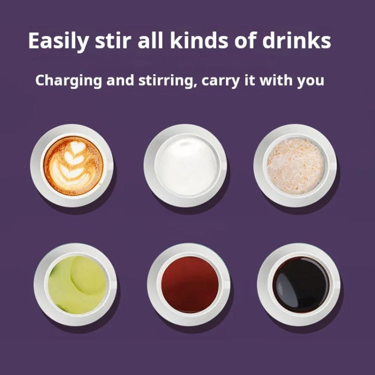 Wireless Milk Warmer Heating Mixing Cup for Coffee / Cereal / Medicine Preparation