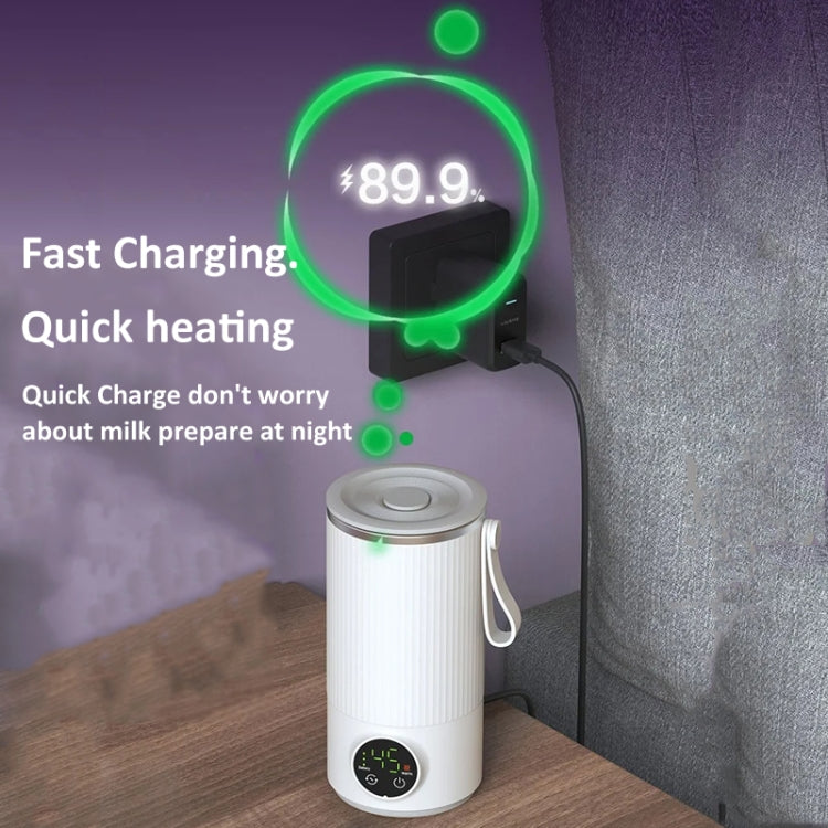 Wireless Milk Warmer Heating Mixing Cup for Coffee / Cereal / Medicine Preparation