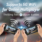 ANBERNIC RG556 Handheld Game Console Android 13 System 5.48-Inch AMOLED Screen WIFI Bluetooth Game Player