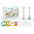 Cat Claw USB Charging Low Temperature 3D Printing Pen Children DIY Graffiti 3D Painting Pen