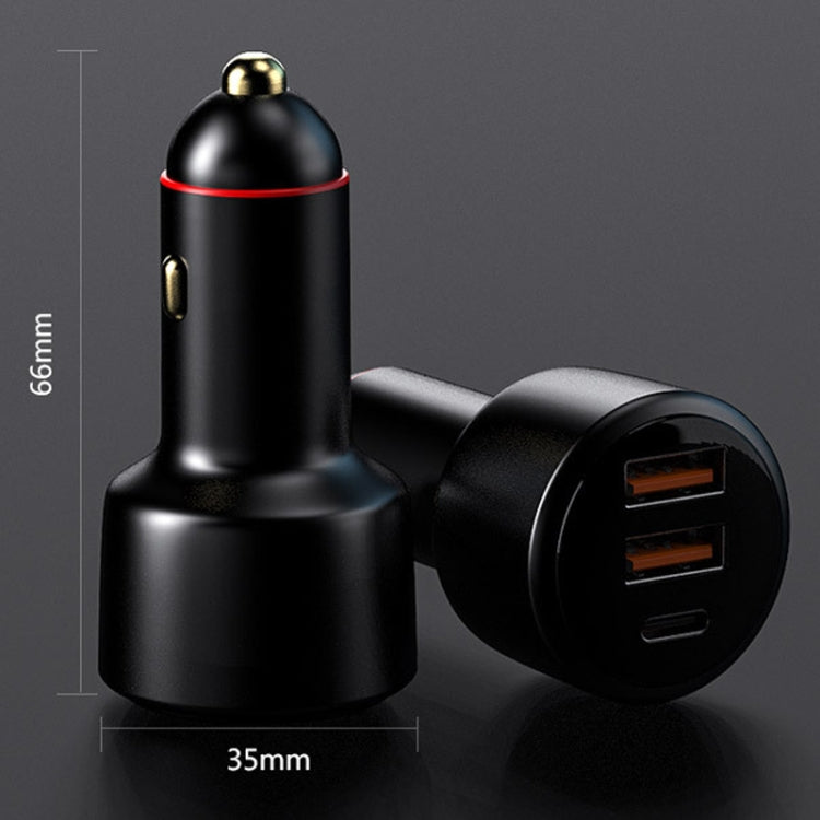 Vehicle Mini Fast Charging Charger Car One To Three Cigarette Lighter