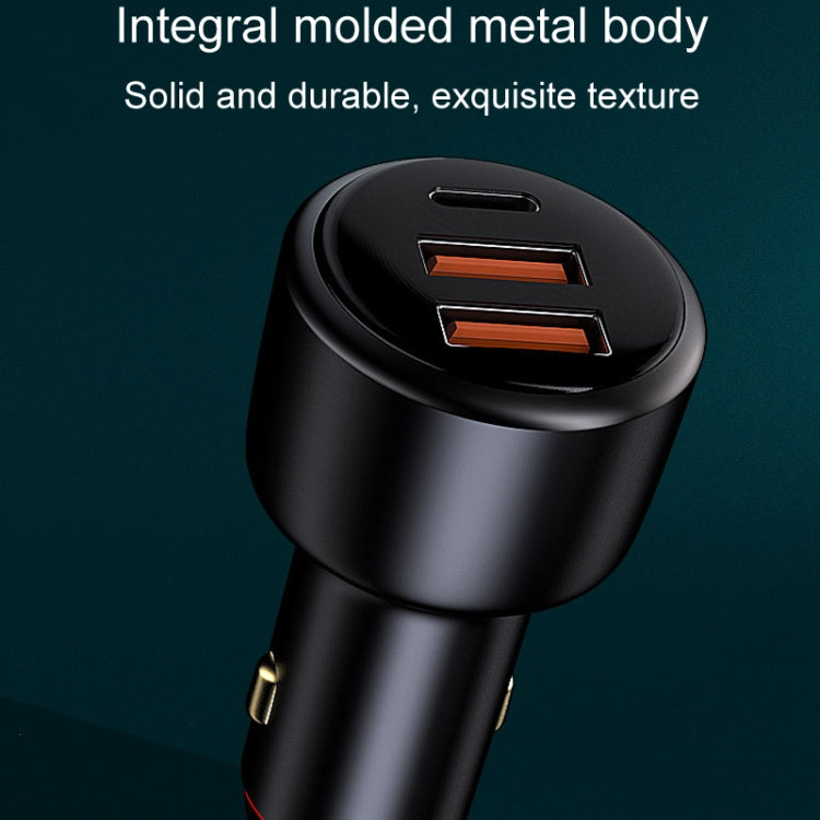 Vehicle Mini Fast Charging Charger Car One To Three Cigarette Lighter