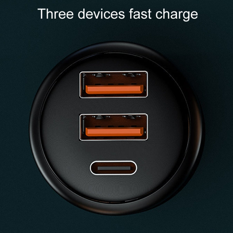 Vehicle Mini Fast Charging Charger Car One To Three Cigarette Lighter