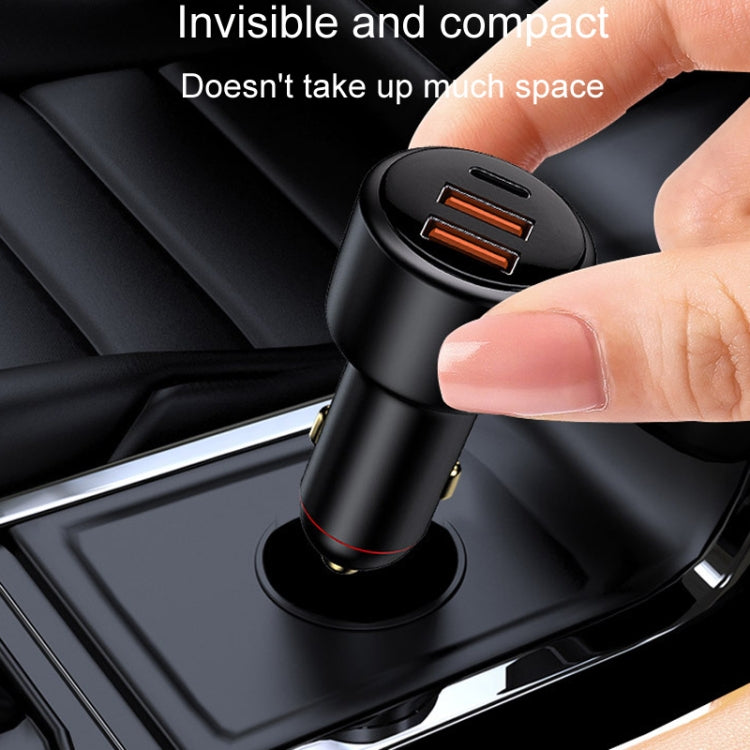 Vehicle Mini Fast Charging Charger Car One To Three Cigarette Lighter