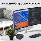 12th Alder Lake Dual Gigabit LAN+3 HDMI 4K HD Pocket Mini PC
