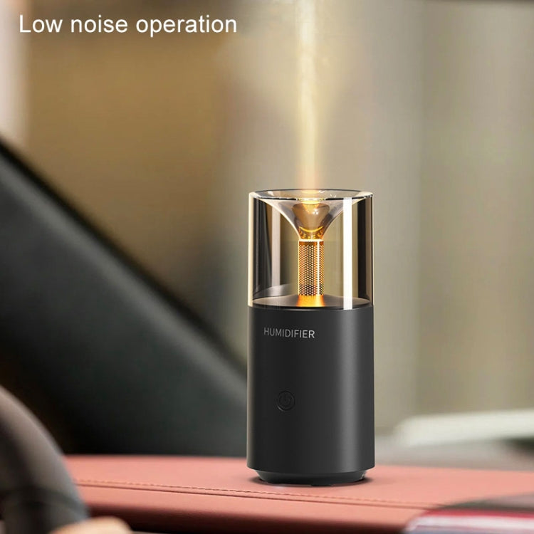 Candle Flame Aromatherapy Diffuser Automatic Scent Sprayer Mini Ambiance Candle Light Humidifier