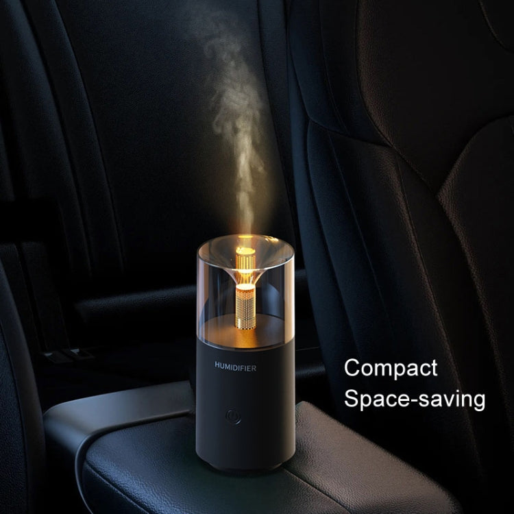 Candle Flame Aromatherapy Diffuser Automatic Scent Sprayer Mini Ambiance Candle Light Humidifier