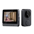 Wireless 2.4G Visual Intercom Doorbell 4.3 inch IPS Screen with Camera Monitor Night Vision