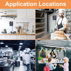 4 Channels Commercial Kitchen Timer With Loud Alarm Adjustable Cooking Reminder