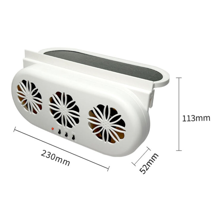 USB Plug-In Car Window Exhaust Fan Car Air Circulation Cooling Ventilation Fan