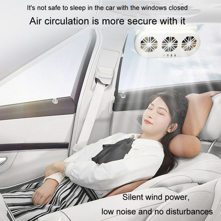 USB Plug-In Car Window Exhaust Fan Car Air Circulation Cooling Ventilation Fan