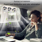 USB Plug-In Car Window Exhaust Fan Car Air Circulation Cooling Ventilation Fan