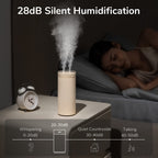 JisuLife HU16 Desktop Dual Mist Ports Humidifier