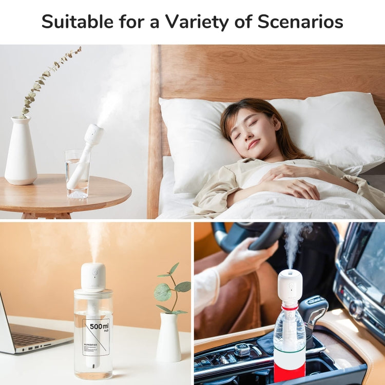 JisuLife JB07 Wireless High Mist Portable Humidifier, No Water Tank