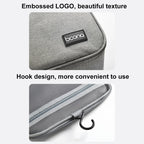 For Dyson Baona BN-DS002 Large Capacity Portable Handheld Hair Dryer Storage Bag with Hook