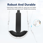 For Meta Quest 3 VR Headset Comfort Sponge Head Strap Replacement Parts