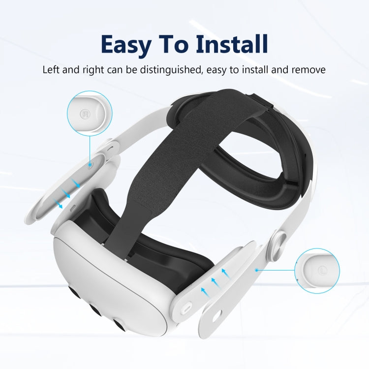 For Meta Quest 3 VR Headset Comfort Sponge Head Strap Replacement Parts