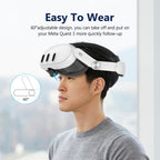 For Meta Quest 3 VR Headset Comfort Sponge Head Strap Replacement Parts