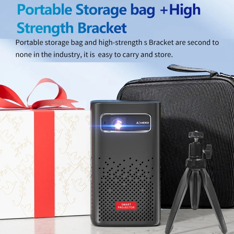 TOUMEI C900 Outdoor Portable Built-In Battery 4K HD Home Music Projector