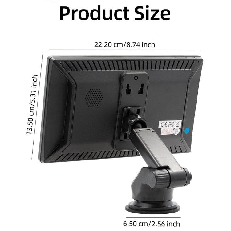 Car Universal Screen Stereo HD MP5 Player Reversing Monitor