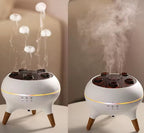 Dynamic Multi-Spray Aromatherapy Diffuser With Colorful Lights Remote Control Humidifier