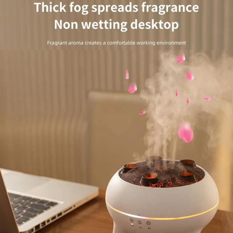 Dynamic Multi-Spray Aromatherapy Diffuser With Colorful Lights Remote Control Humidifier