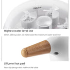 Dynamic Multi-Spray Aromatherapy Diffuser With Colorful Lights Remote Control Humidifier