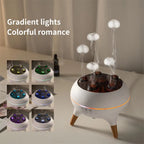 Dynamic Multi-Spray Aromatherapy Diffuser With Colorful Lights Remote Control Humidifier