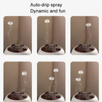 Dynamic Multi-Spray Aromatherapy Diffuser With Colorful Lights Remote Control Humidifier