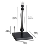 Household Stainless Steel Vertical Paper Towel Holder With Damping Dining Table Kitchen No Punch Paper Roll Holder