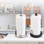 Household Stainless Steel Vertical Paper Towel Holder With Damping Dining Table Kitchen No Punch Paper Roll Holder