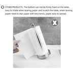 Household Stainless Steel Vertical Paper Towel Holder With Damping Dining Table Kitchen No Punch Paper Roll Holder