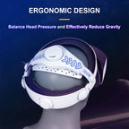 DEVASO For PlayStation VR 2 Elite Headband Non-Slip Comfortable Weight Reducing Headband
